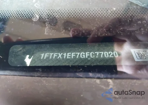 2016 Ford F-150 Xlt z USA, uszkodzony, nr VIN 1FTFX1EF7GFC77020